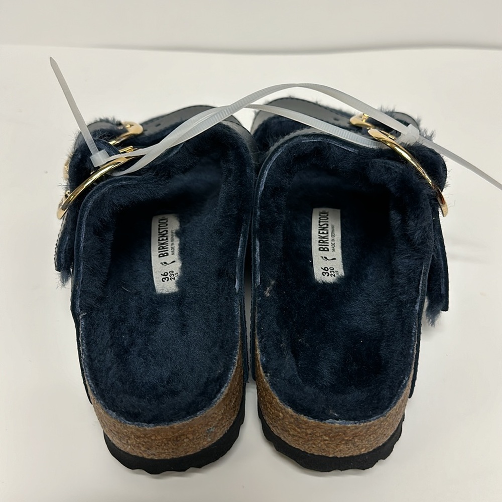 Birkenstock Arizona Big Buckle Shearling Size 36 - Picture 6 of 8